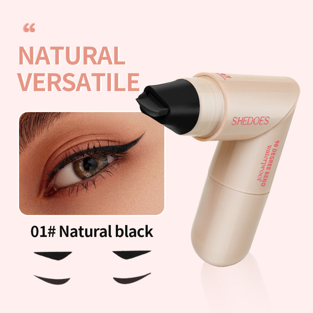 LUVETTE™ Love Eyeliner Seal Waterproof And Durable Eyeliner Stamp Pen Natural Makeup Application A Beginner's Assistant Two Steps To Create Eyeliner
