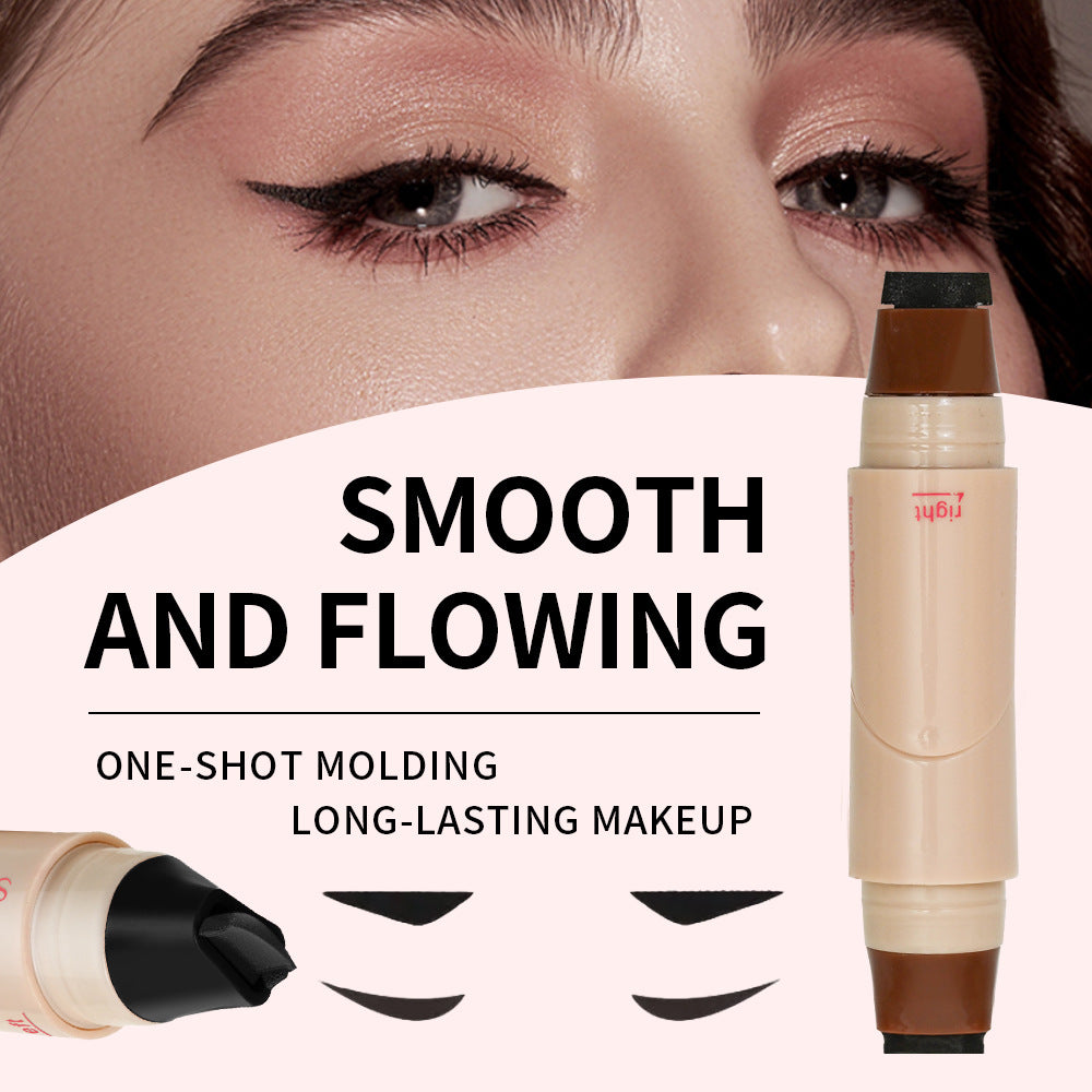 LUVETTE™ Love Eyeliner Seal Waterproof And Durable Eyeliner Stamp Pen Natural Makeup Application A Beginner's Assistant Two Steps To Create Eyeliner